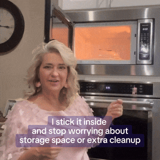 HoverLid™ - The Floating Microwave Lid